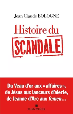 Histoire du scandale