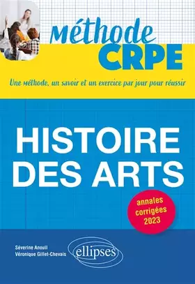 Méthode CRPE - histoire des arts (édition 2023)