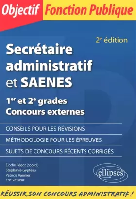 Secretaire administratif et SAENES - 1er et 2e grades - concours externes (2e édition)