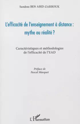 Lefficacité de l'enseignement à distance: mythe ou réalité? caractéristiques et méthodologies de l'efficacité de l'EAD