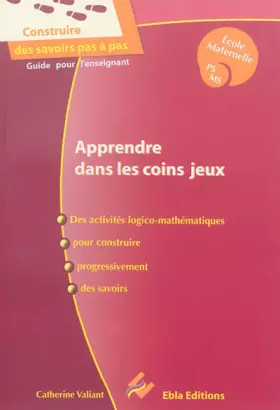 APPRENDRE DANS LES COINS JEUX