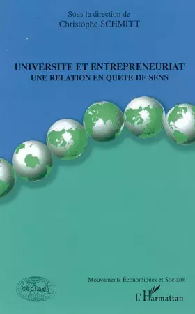 Universite et entrepreneuriat - une relation en quete de sens