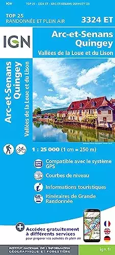 3324Et Arc-Et-Senans/Quincey/Vallée De La Loue Et