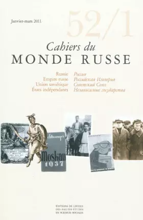 Cahiers du monde russe et soviétique n.52/1