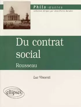 Rousseau, Du contrat social