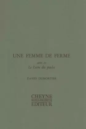 Une femme de ferme - le livre des poule