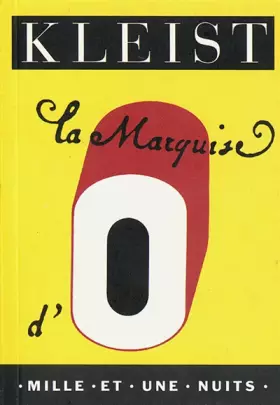 La Marquise d'o - Heinrich von Kleist