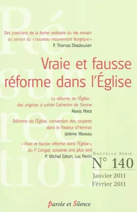 Revue résurrection n.140: vraie et fausse réforme dans l'Eglise