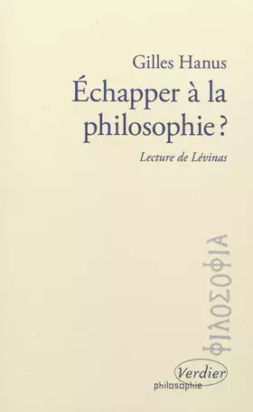 Échapper à la philosophie?