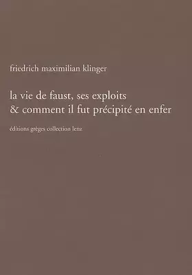 La Vie de Faust