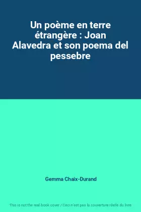 Un poeme en terre etrangere