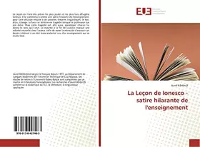 La Leçon de Ionesco - satire hilarante de l'enseignement