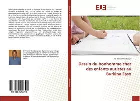 Dessin du bonhomme chez des enfants autistes au Burkina Faso