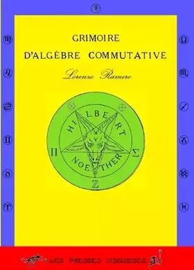 Grimoire d'algèbre commutative