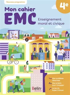 Cahier Enseignement moral et civique, 4ème
