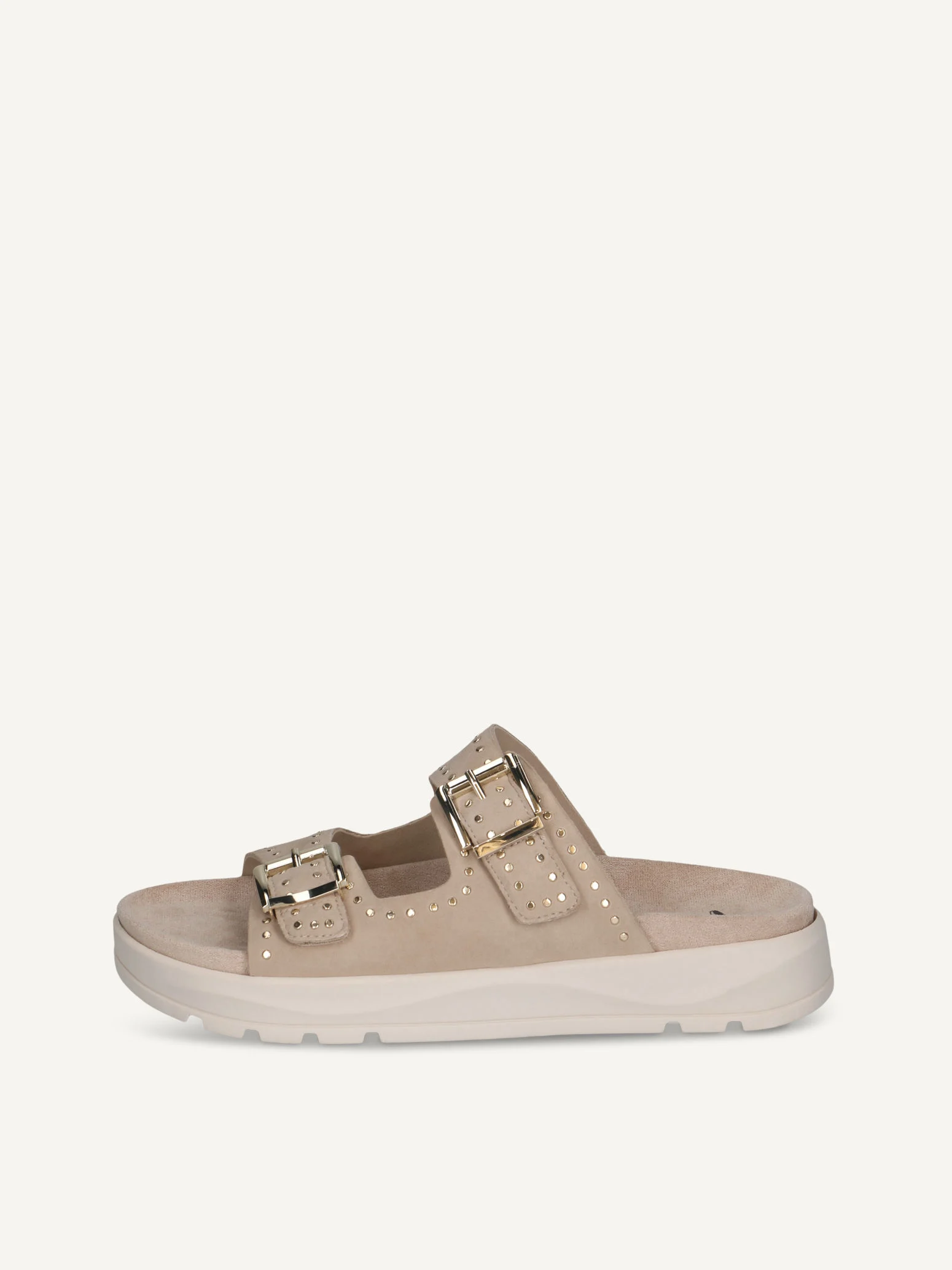 CAPRICE Mule, beige, en Cuir sans talon, P.39