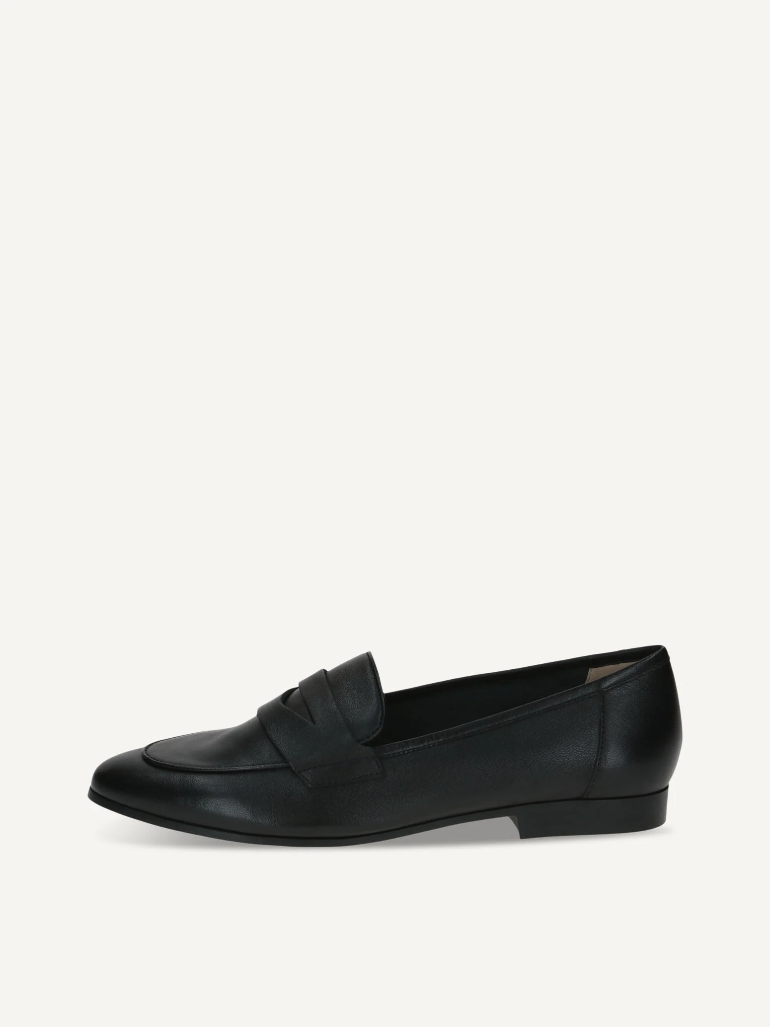 CAPRICE Slipper, noir, en Cuir, P.38.5