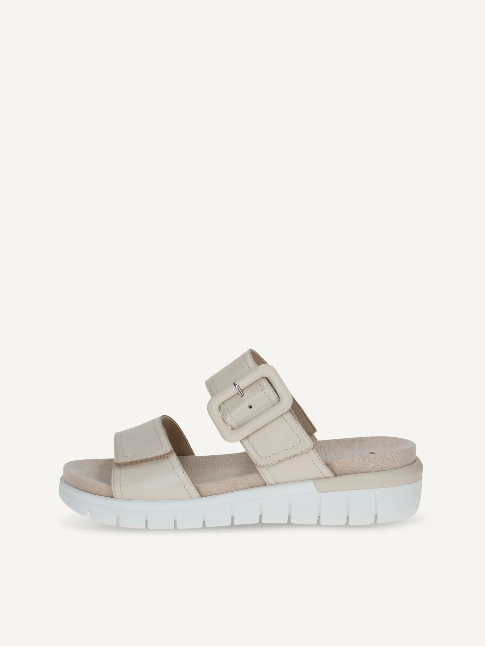 CAPRICE Mule, beige, en Cuir sans talon, P.37