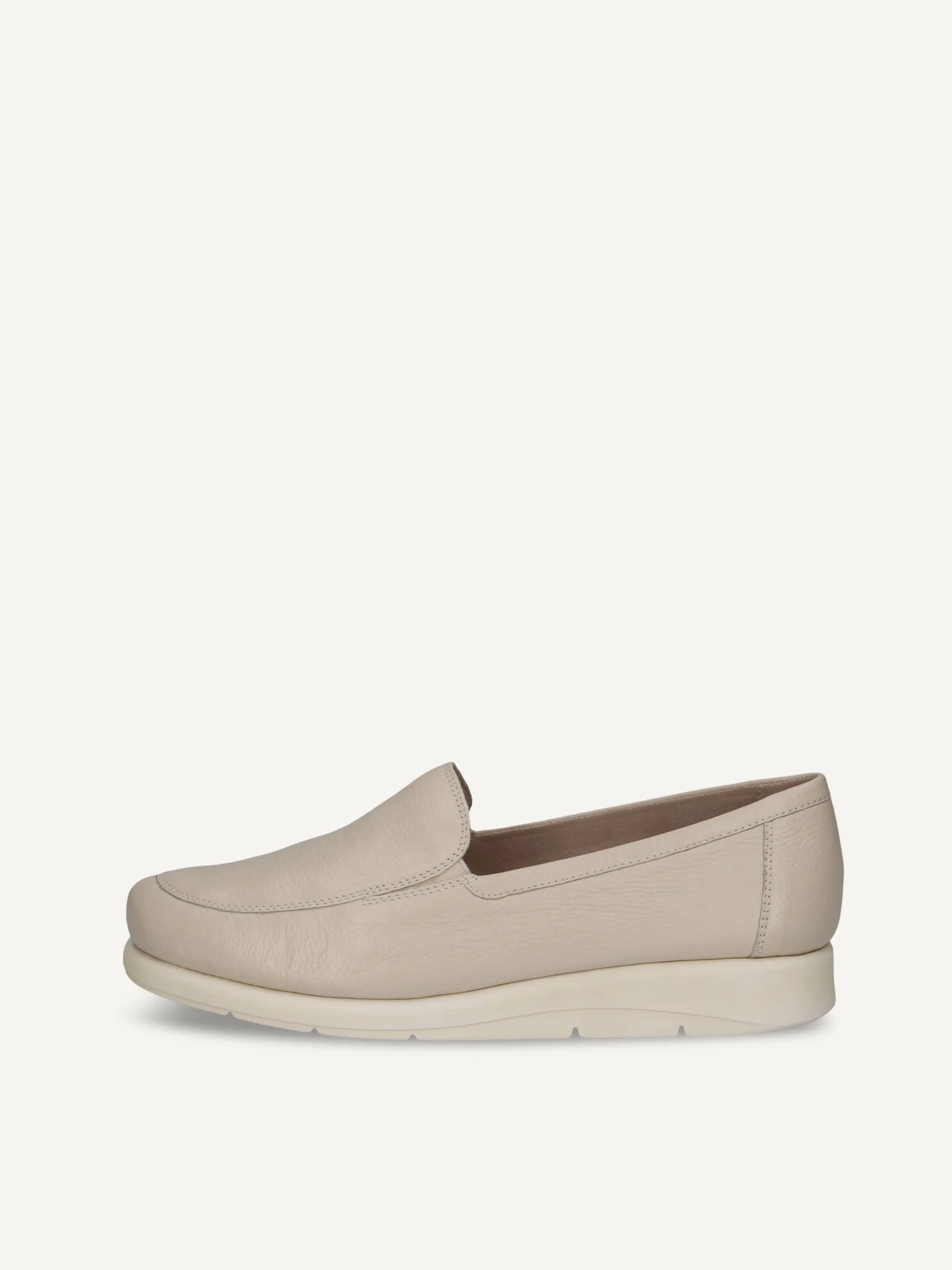 CAPRICE Slipper, blanc, en Cuir, P.38