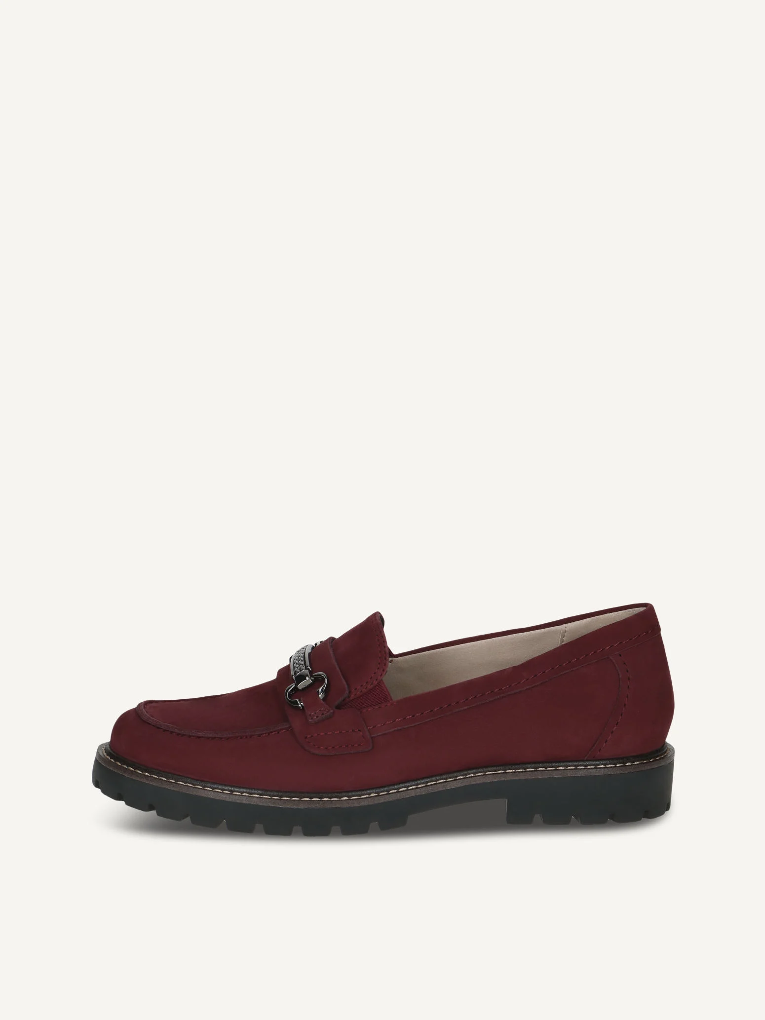 CAPRICE Slipper, rouge, en Cuir, P.38