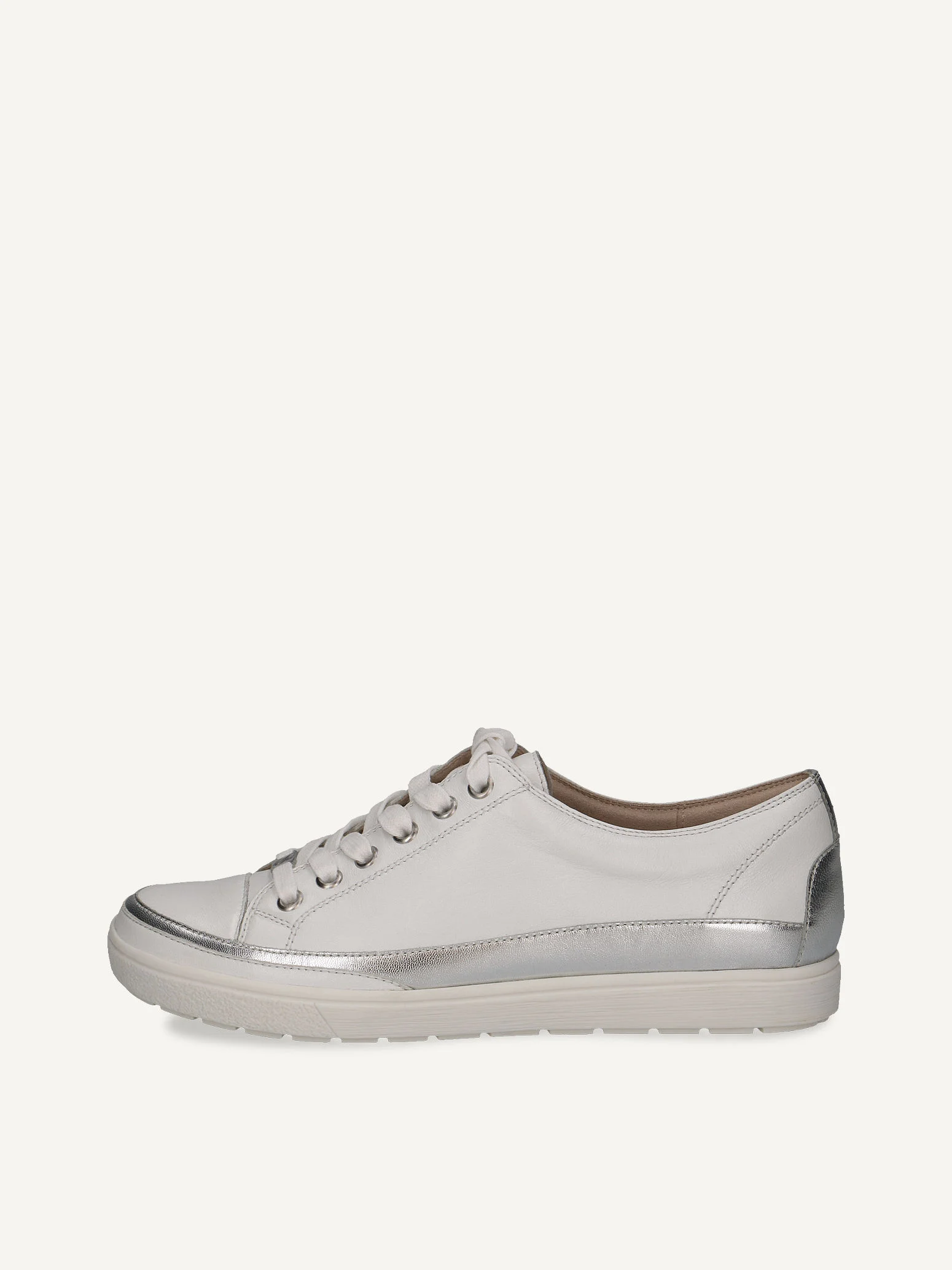 CAPRICE Basket, blanc, en Cuir, P.37.5