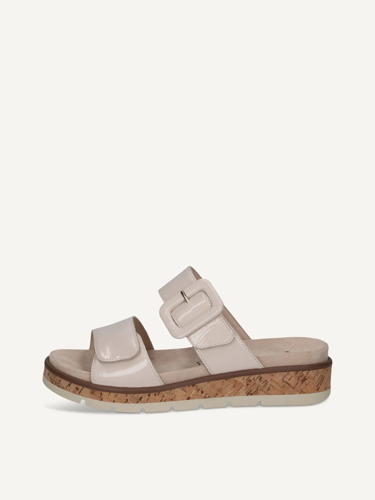 CAPRICE Mule, blanc, en Cuir sans talon, P.39