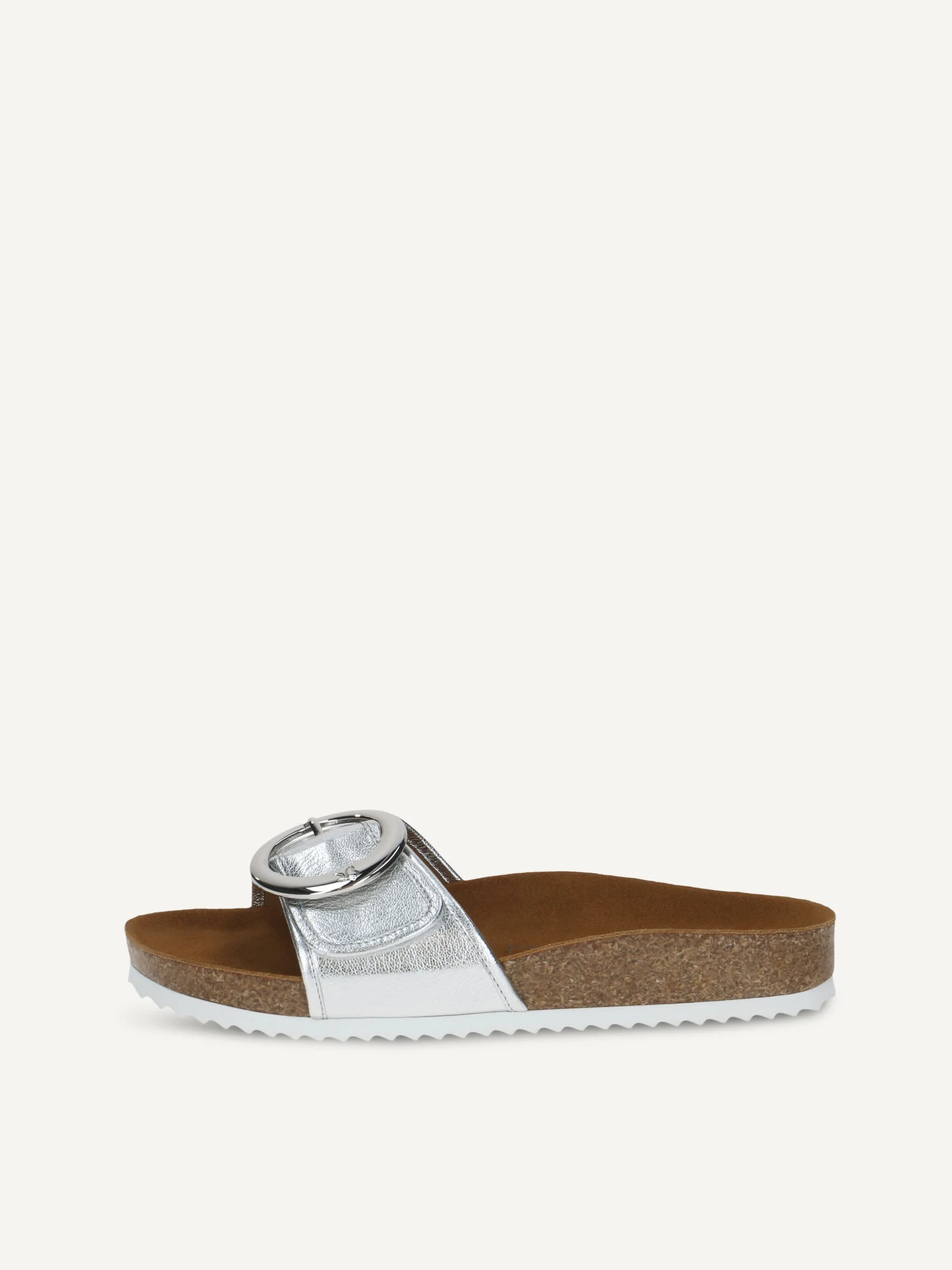 CAPRICE Mule, argentés, en Cuir sans talon, P.40