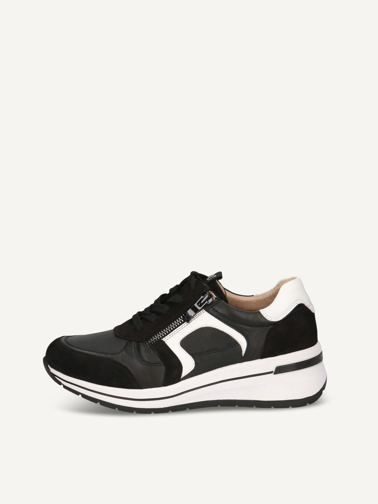 CAPRICE Basket, noir, en Cuir, P.37