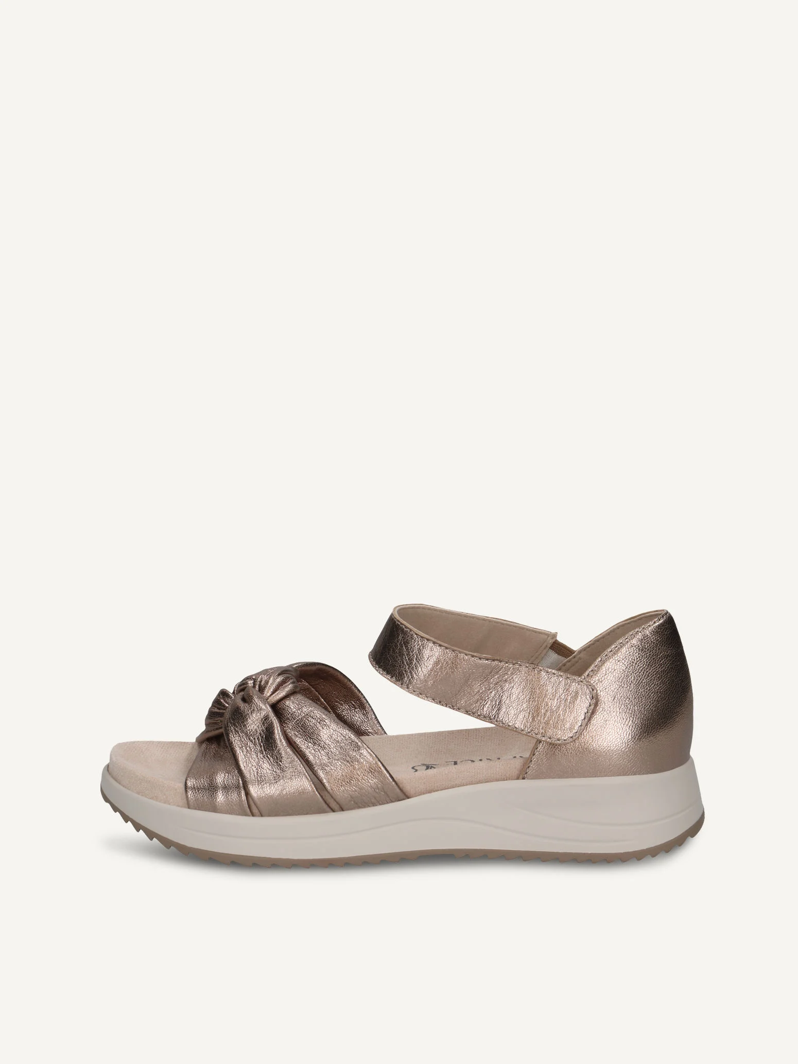 CAPRICE Sandale, marron, en Cuir sans talon, P.40