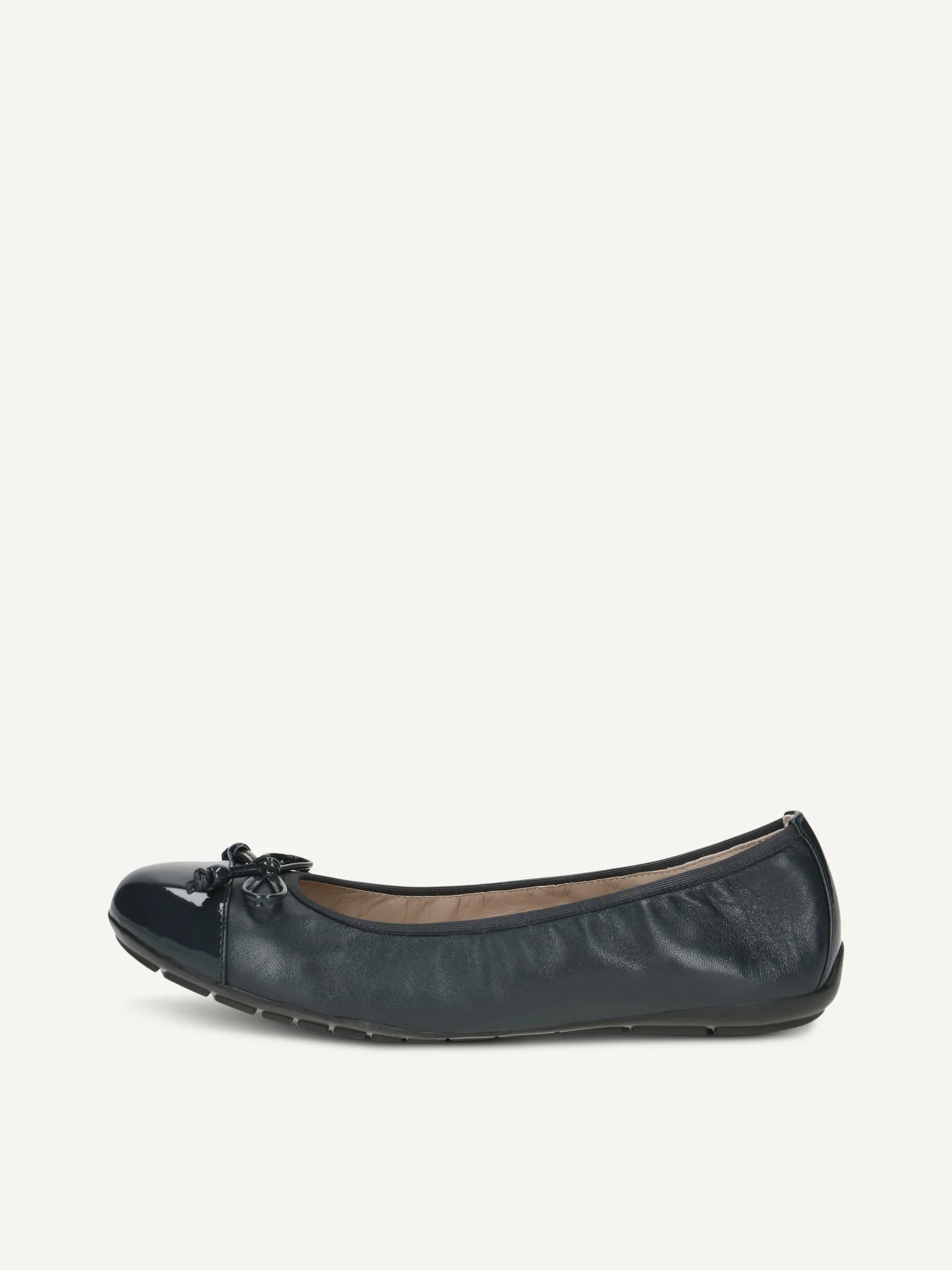CAPRICE Ballerine, bleu, en Mélange de matériaux de cuir et synthétique, P.38