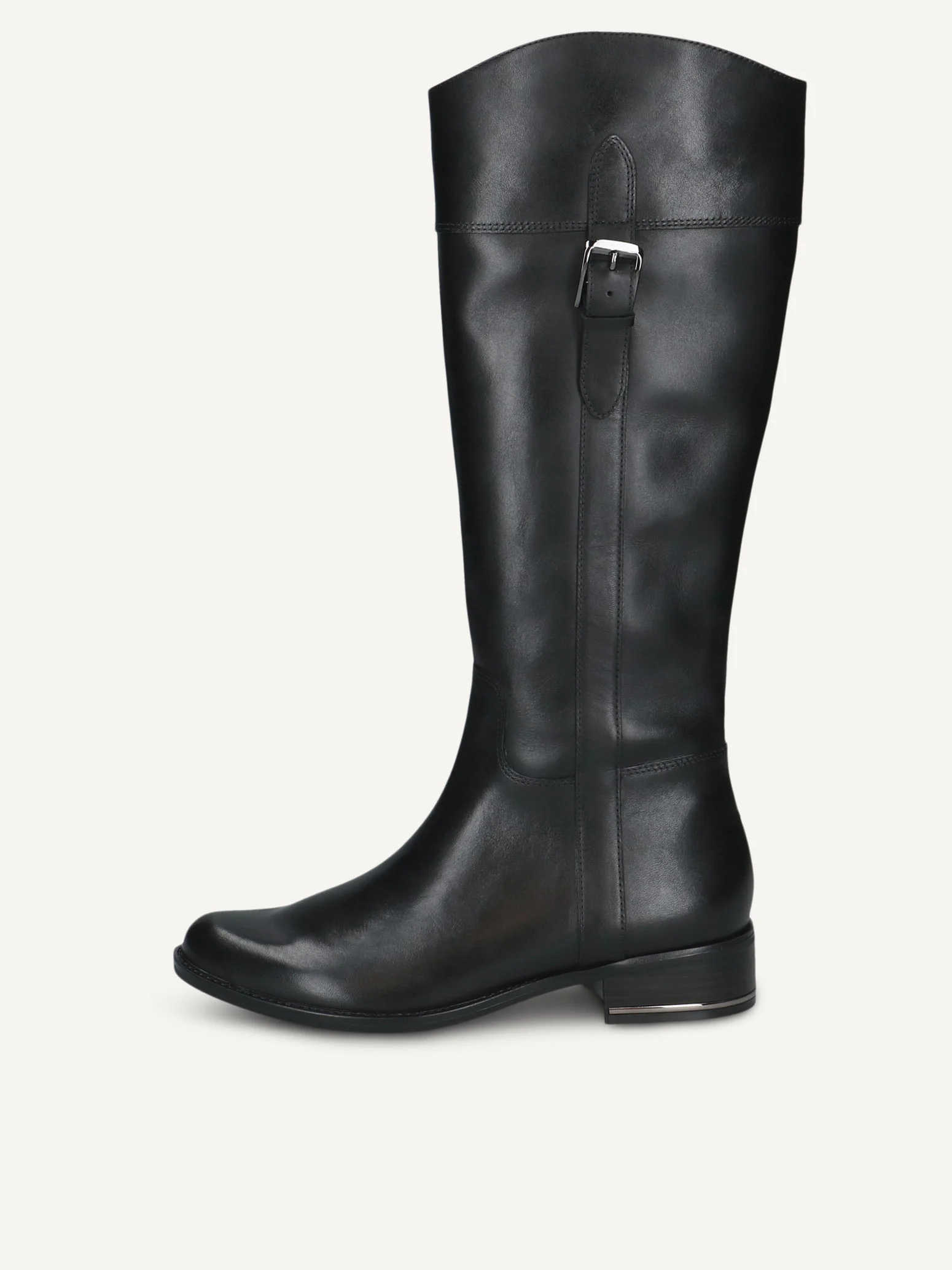 CAPRICE Bottes, noir, en Cuir avec Talon bloc, P.42