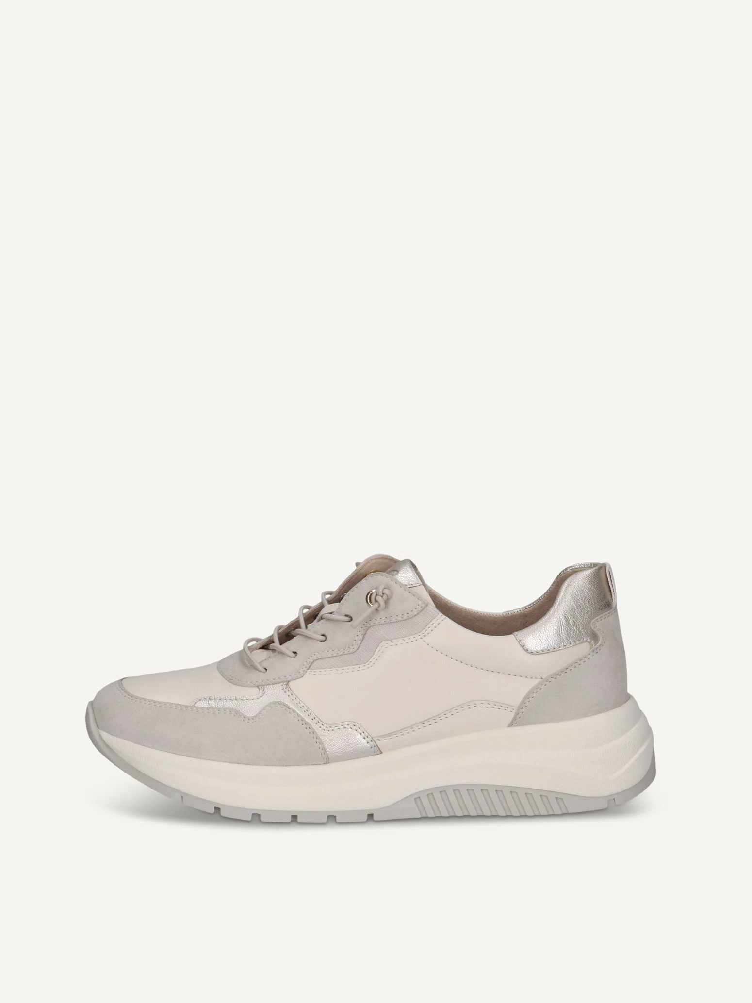 CAPRICE Basket, blanc, en Cuir, P.39