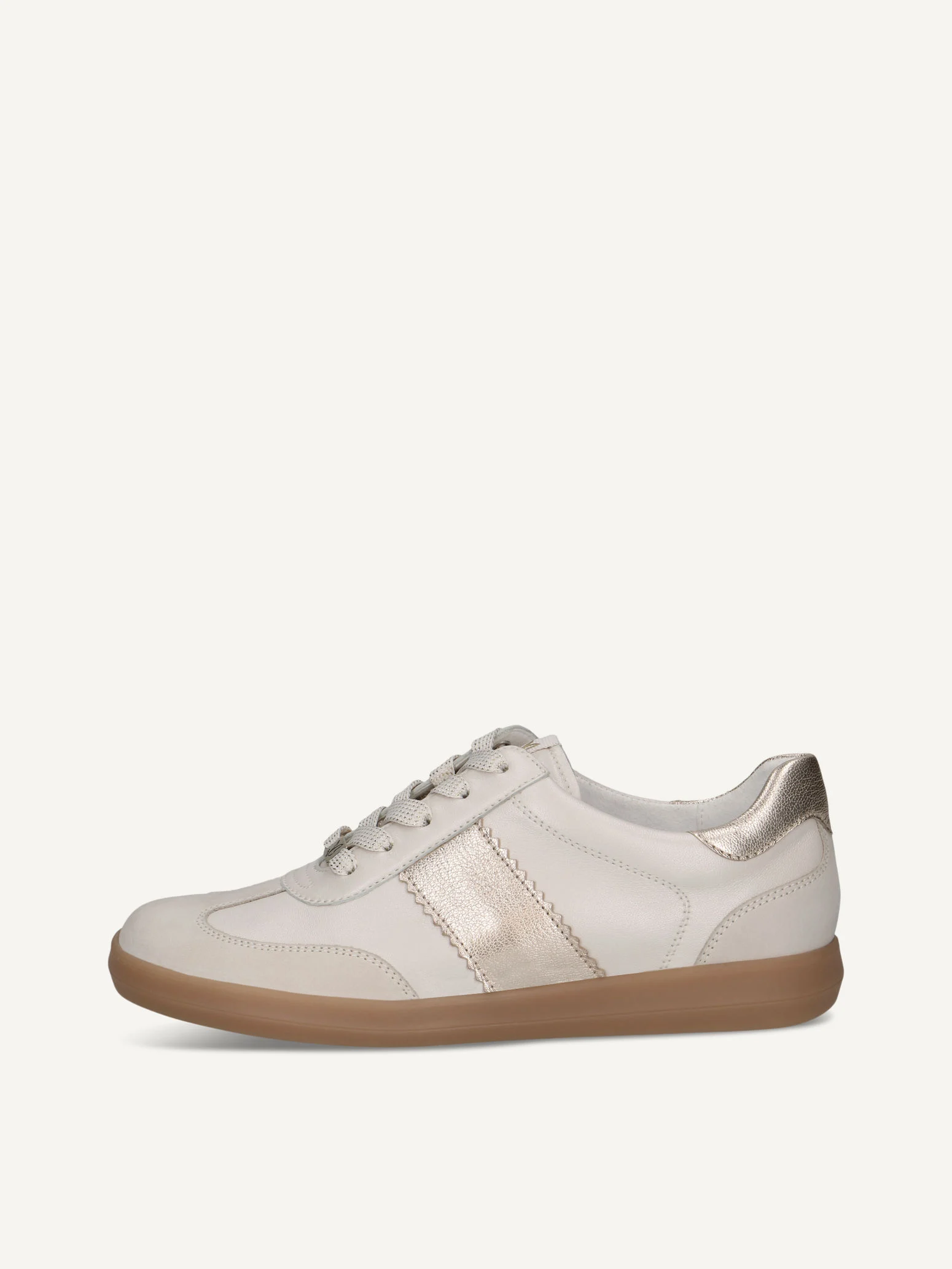 CAPRICE Basket, blanc, en Cuir, P.36