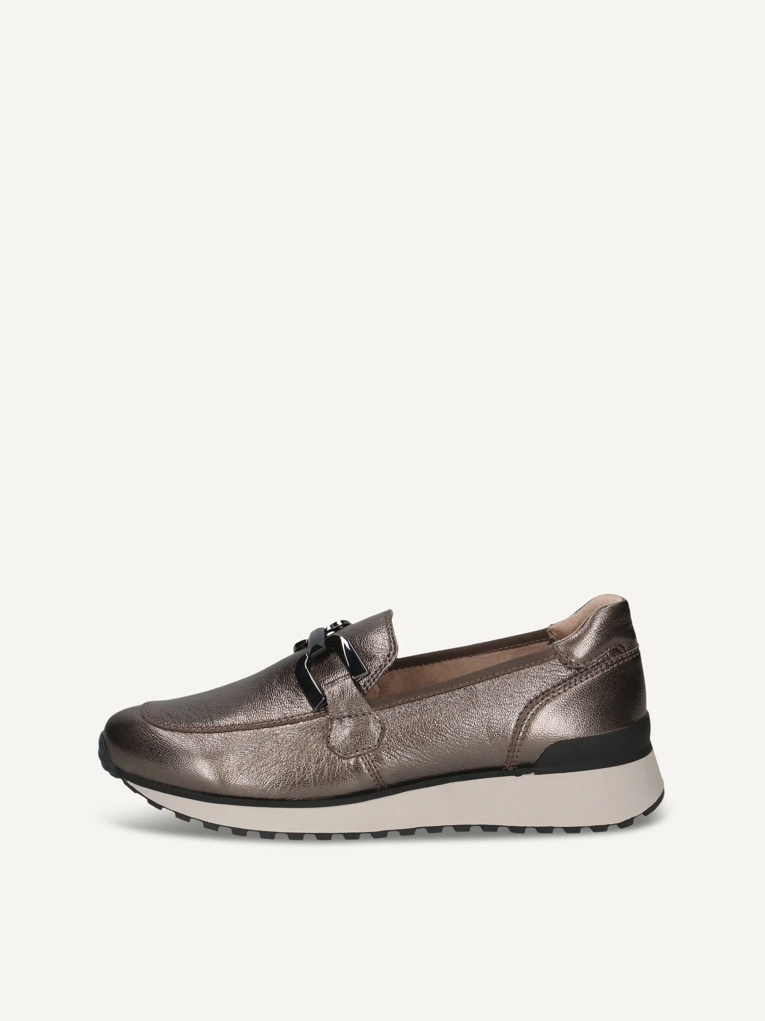CAPRICE Slipper, métallique, en Cuir, P.40