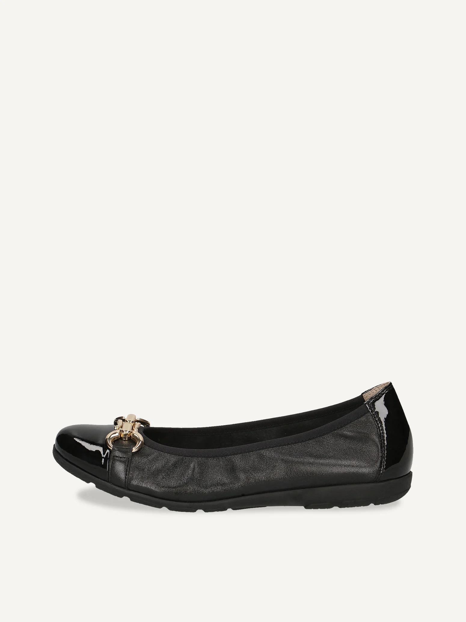 CAPRICE Ballerine, noir, en Cuir, P.37