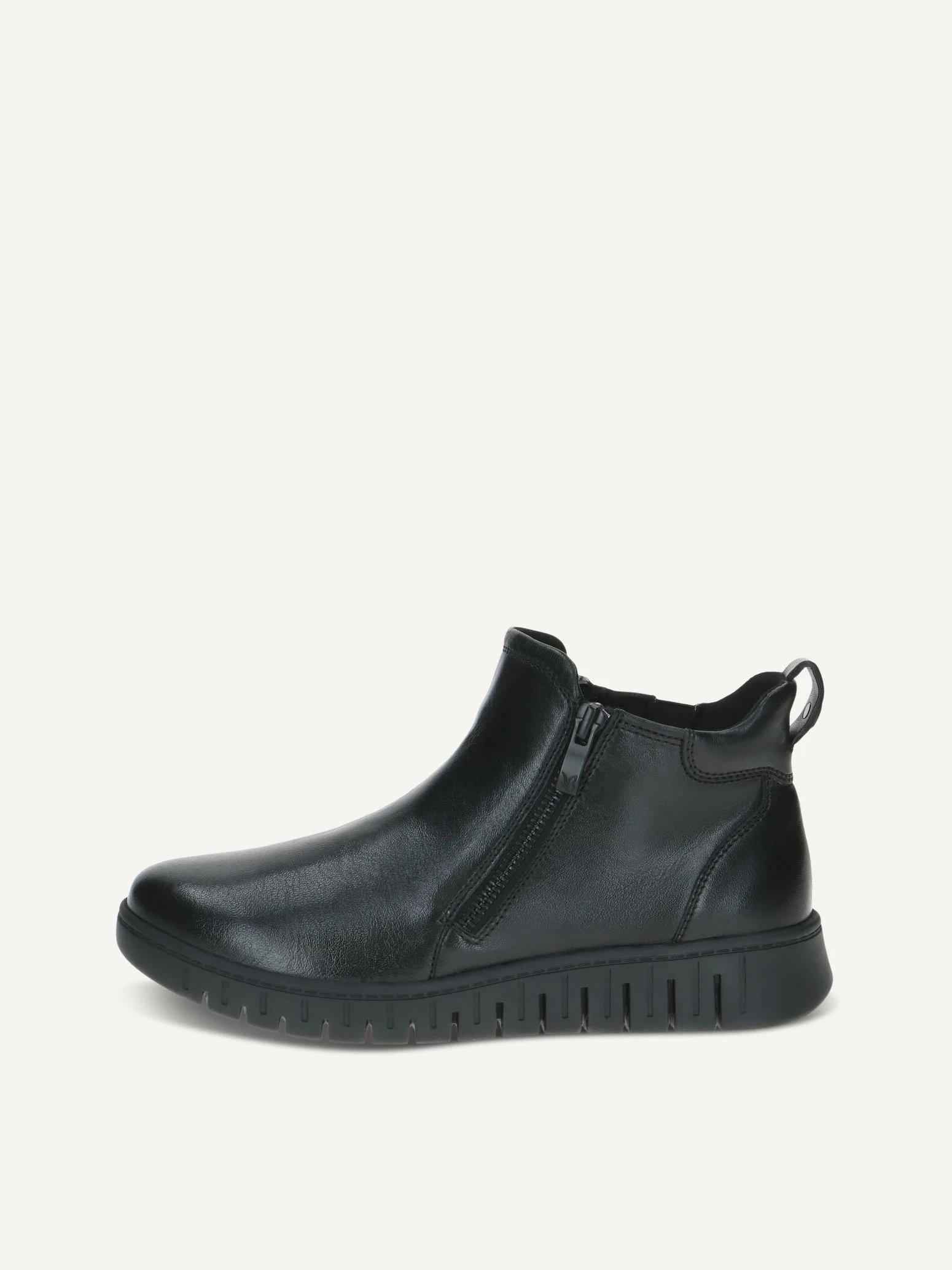 CAPRICE Bottine, noir, en Cuir sans talon, P.38