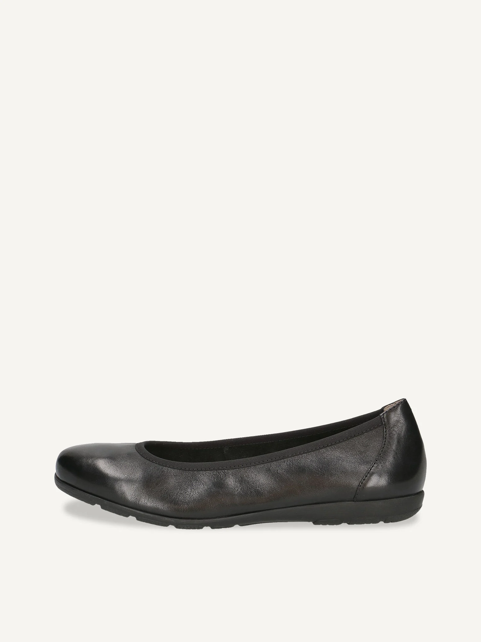 CAPRICE Ballerine, noir, en Cuir, P.37