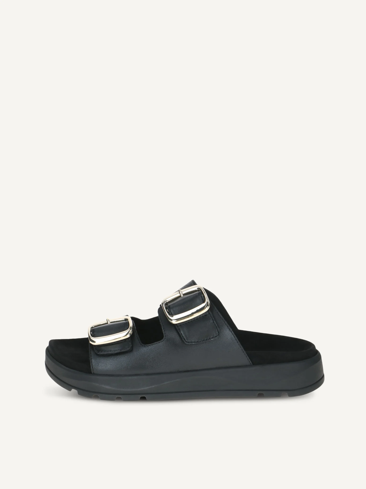 CAPRICE Mule, noir, en Cuir sans talon, P.41