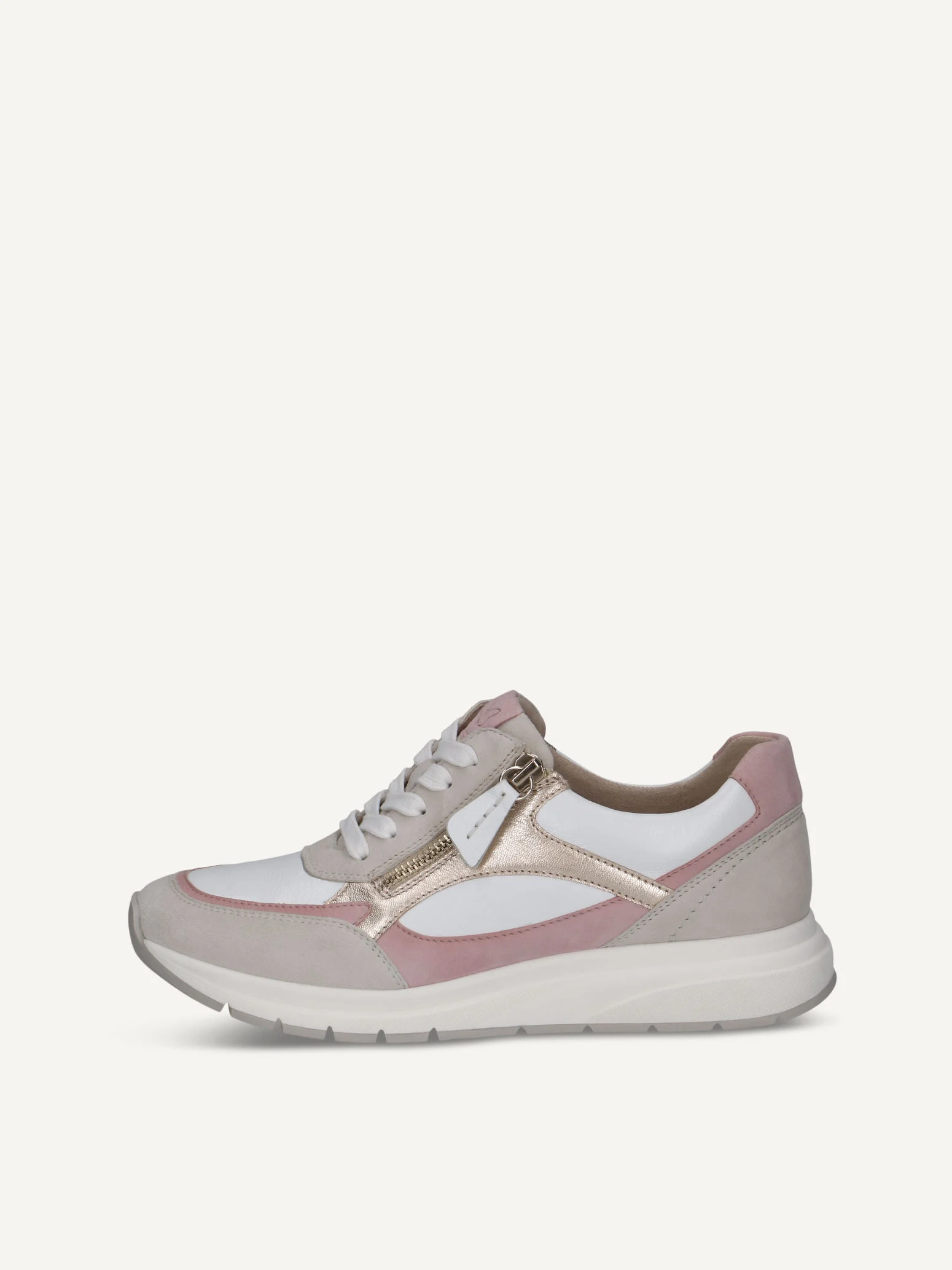 CAPRICE Basket, blanc, en Cuir, P.37
