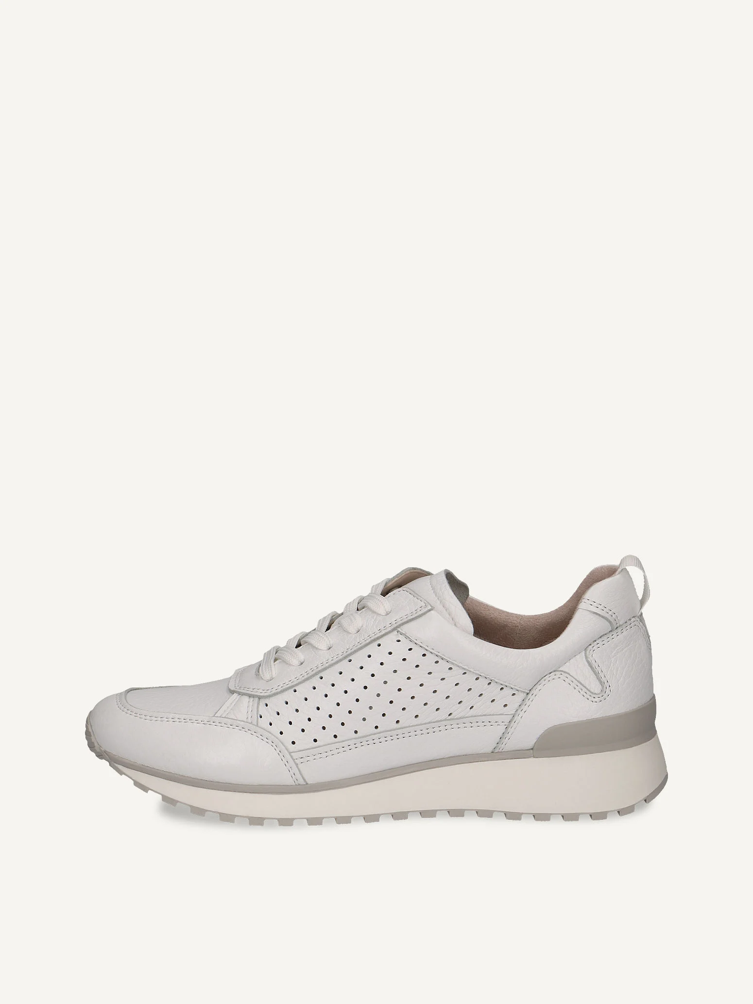 CAPRICE Basket, blanc, en Cuir, P.40