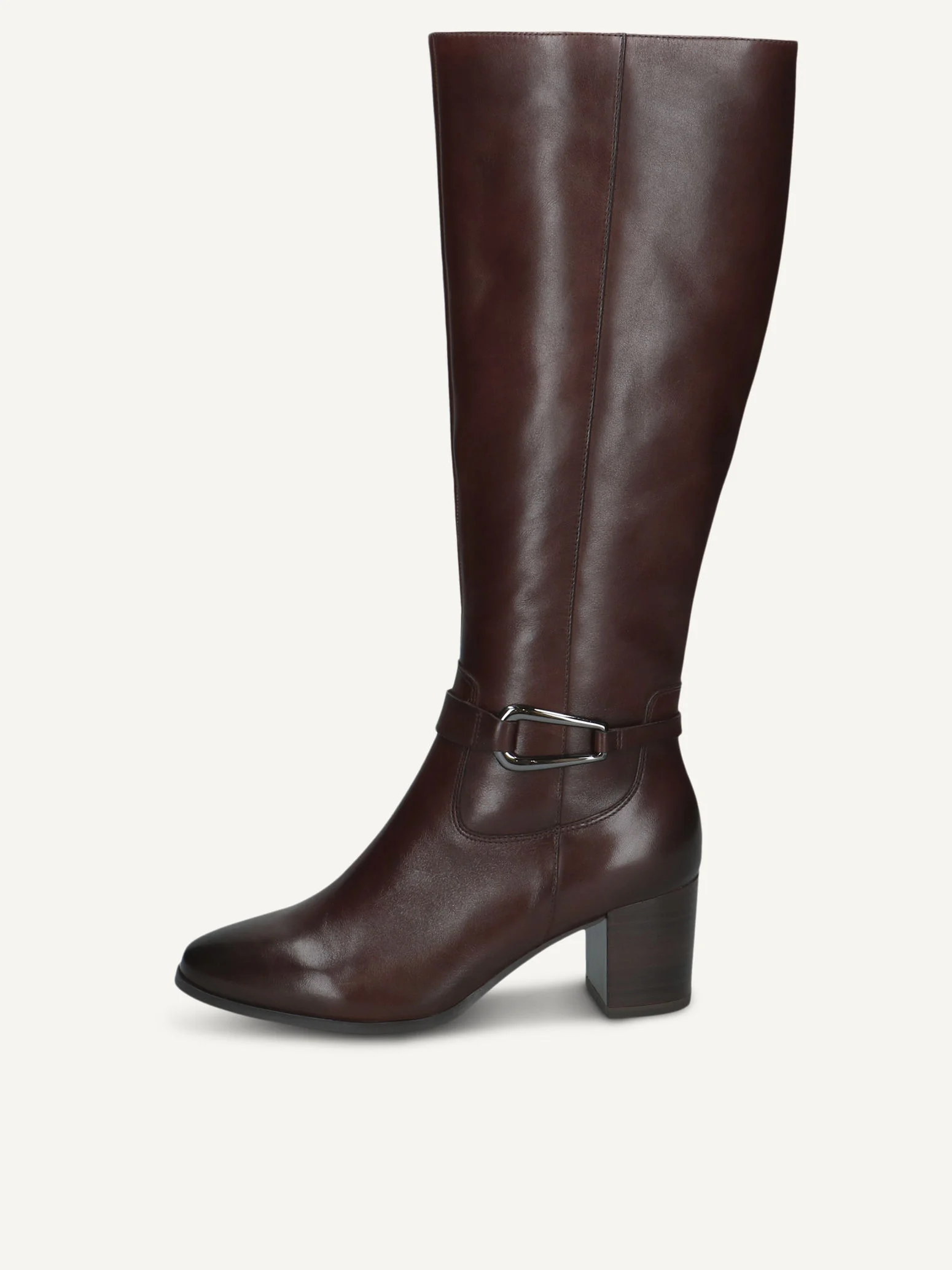 CAPRICE Bottes, marron, en Cuir avec Talon bloc, P.42