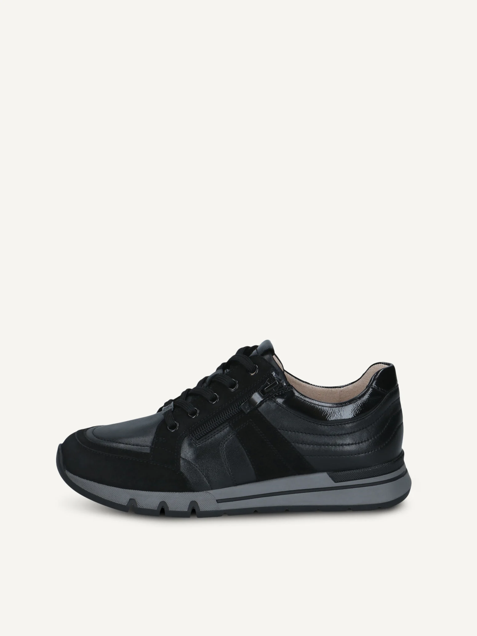 CAPRICE Basket, noir, en Cuir, P.42