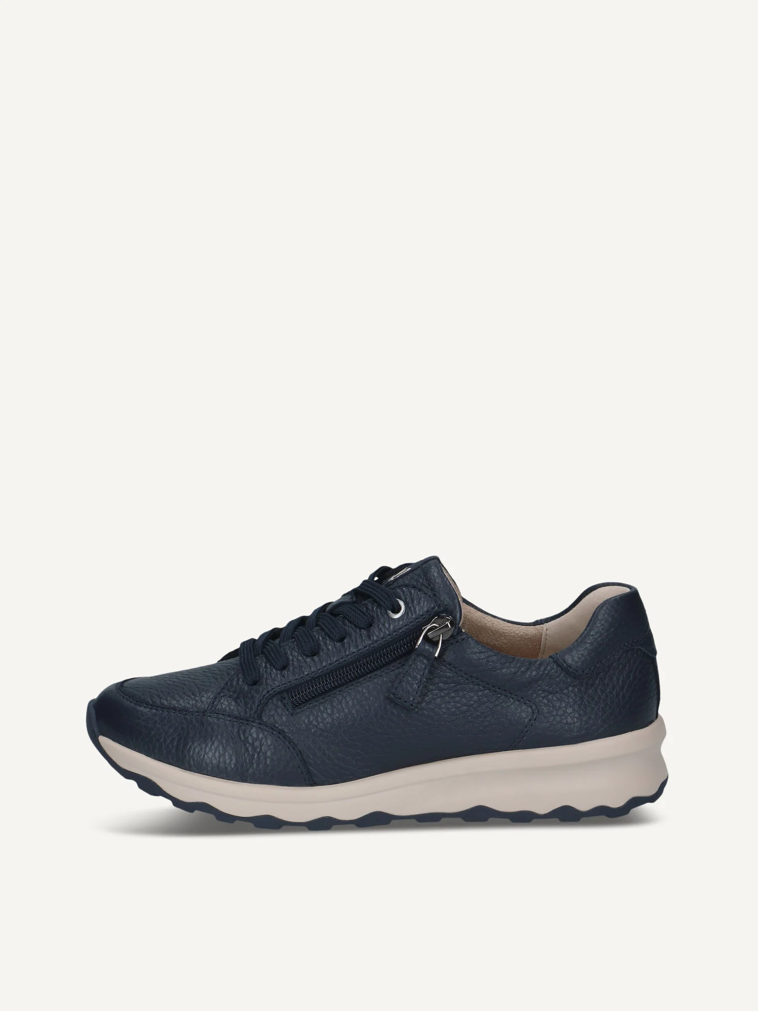 CAPRICE Basket, bleu, en Cuir, P.37