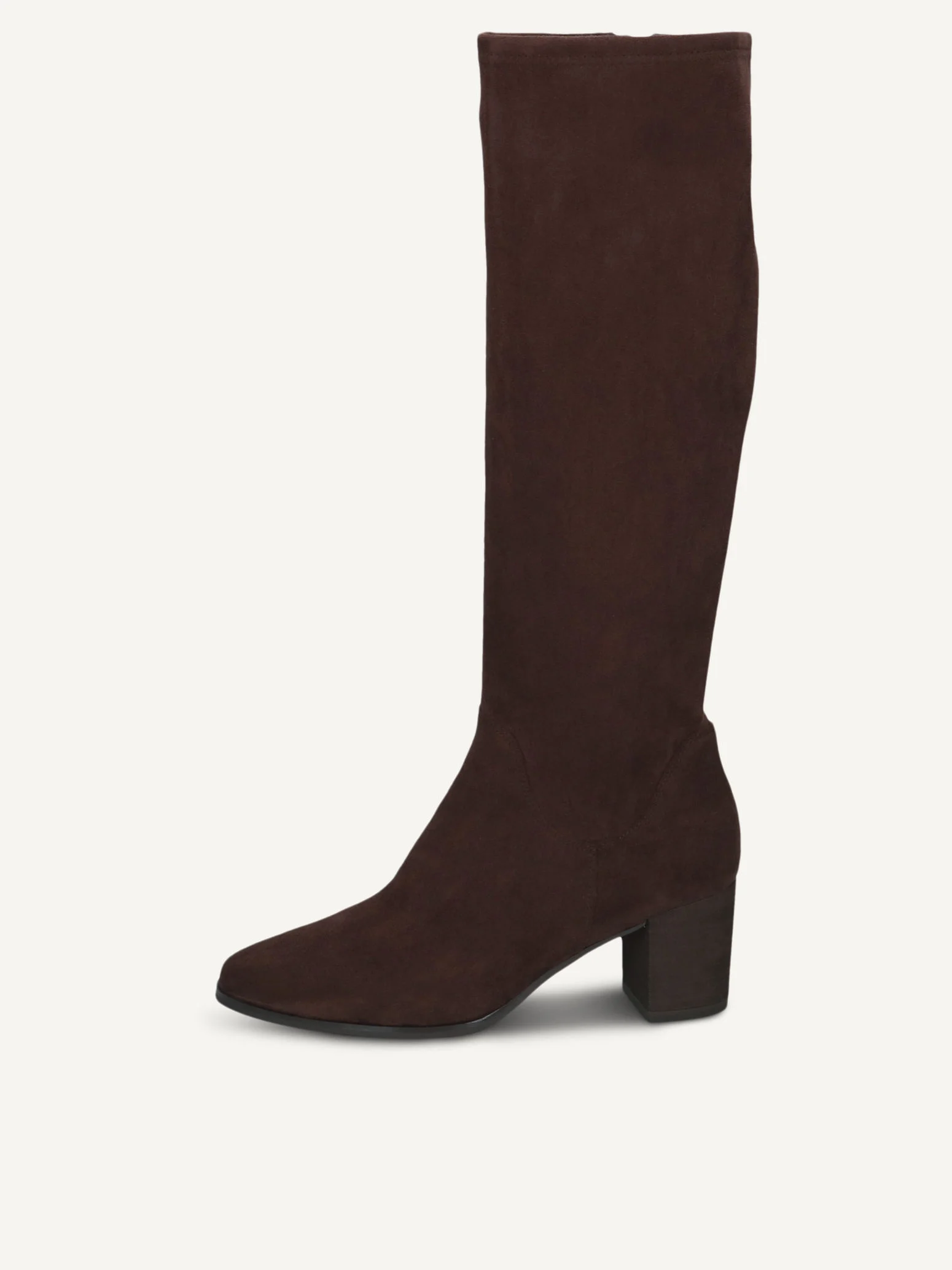 CAPRICE Bottes, marron, en Textile avec Talon bloc, P.36