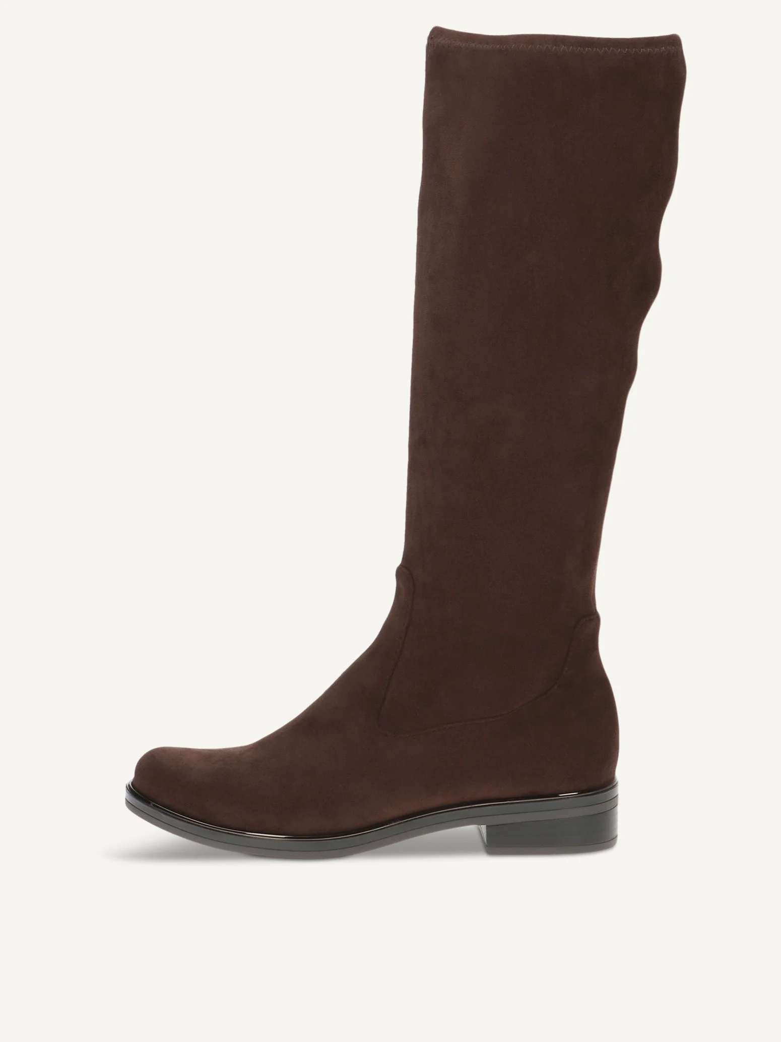 CAPRICE Bottes, marron, en Textile avec Talon bloc, P.42