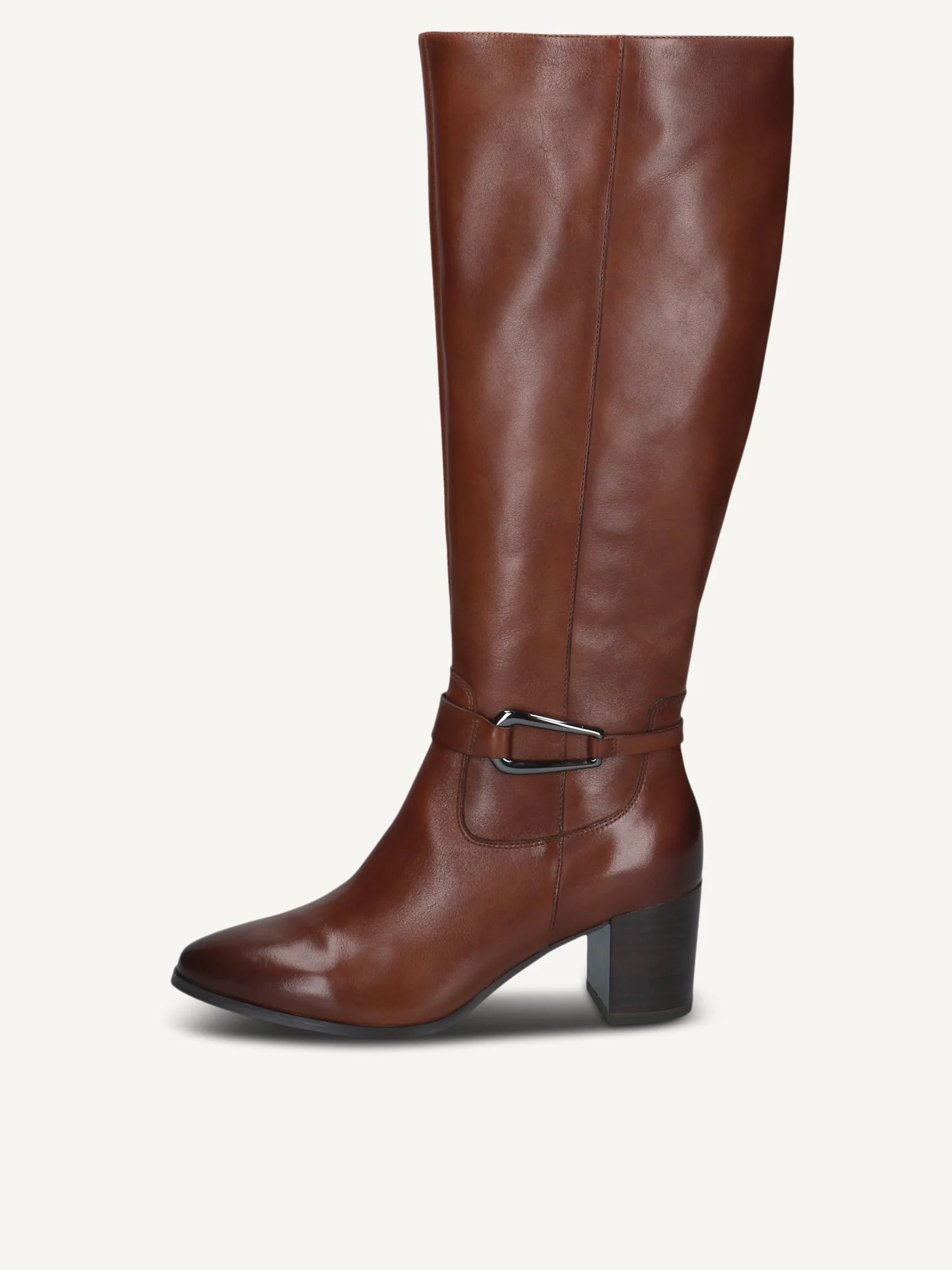 CAPRICE Bottes, marron, en Cuir avec Talon bloc, P.42