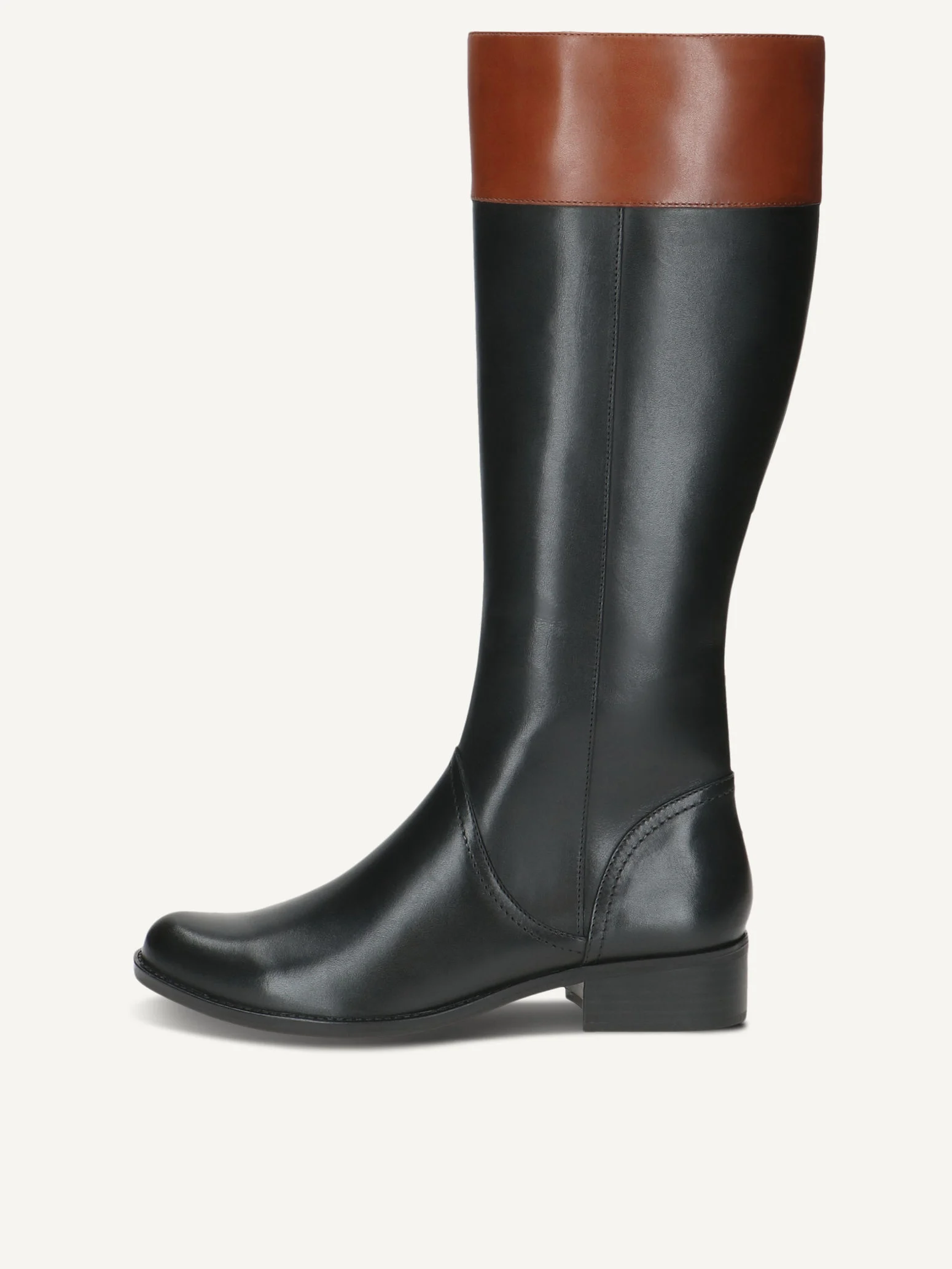 CAPRICE Bottes, noir, en Cuir avec Talon bloc, P.38