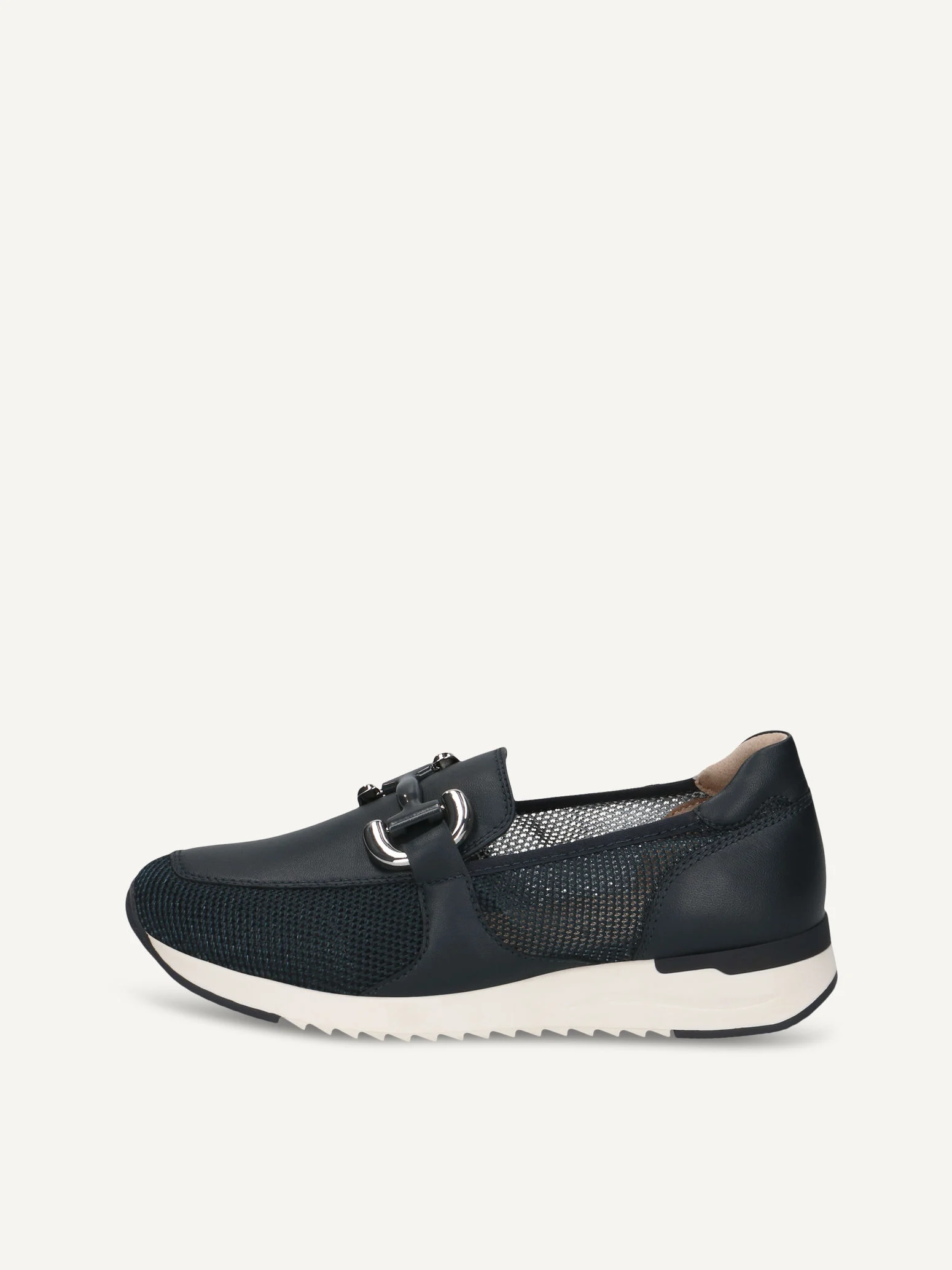 CAPRICE Slipper, bleu, en Mélange de matériaux de cuir et textile, P.39