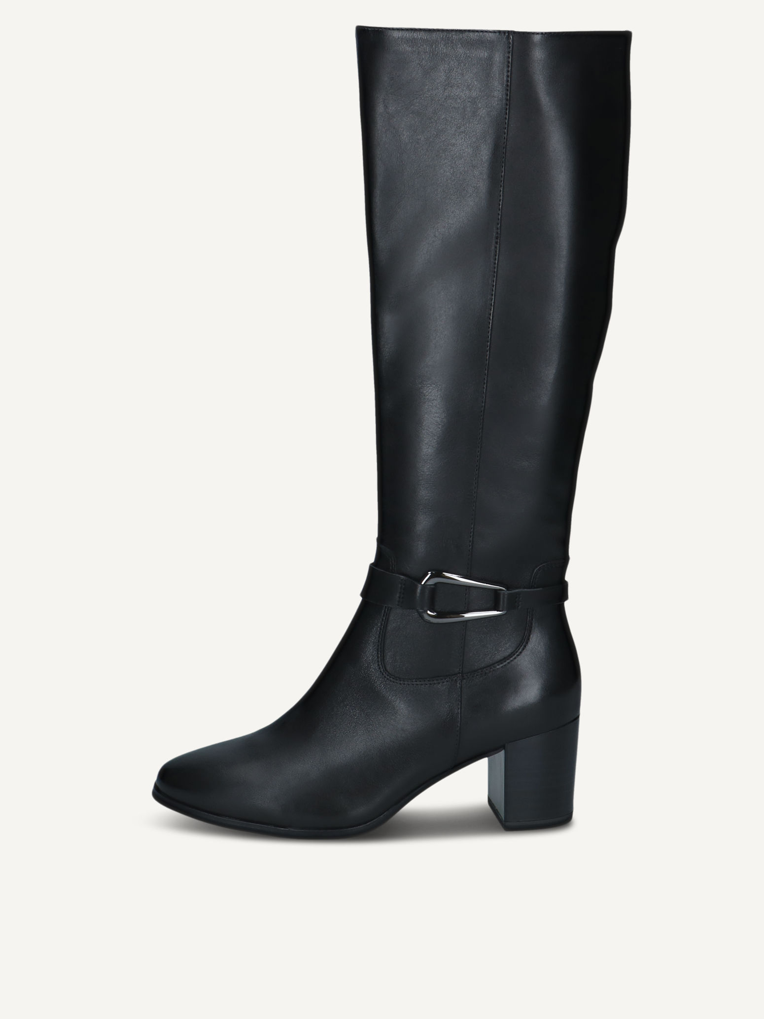 CAPRICE Bottes, noir, en Cuir avec Talon bloc, P.37