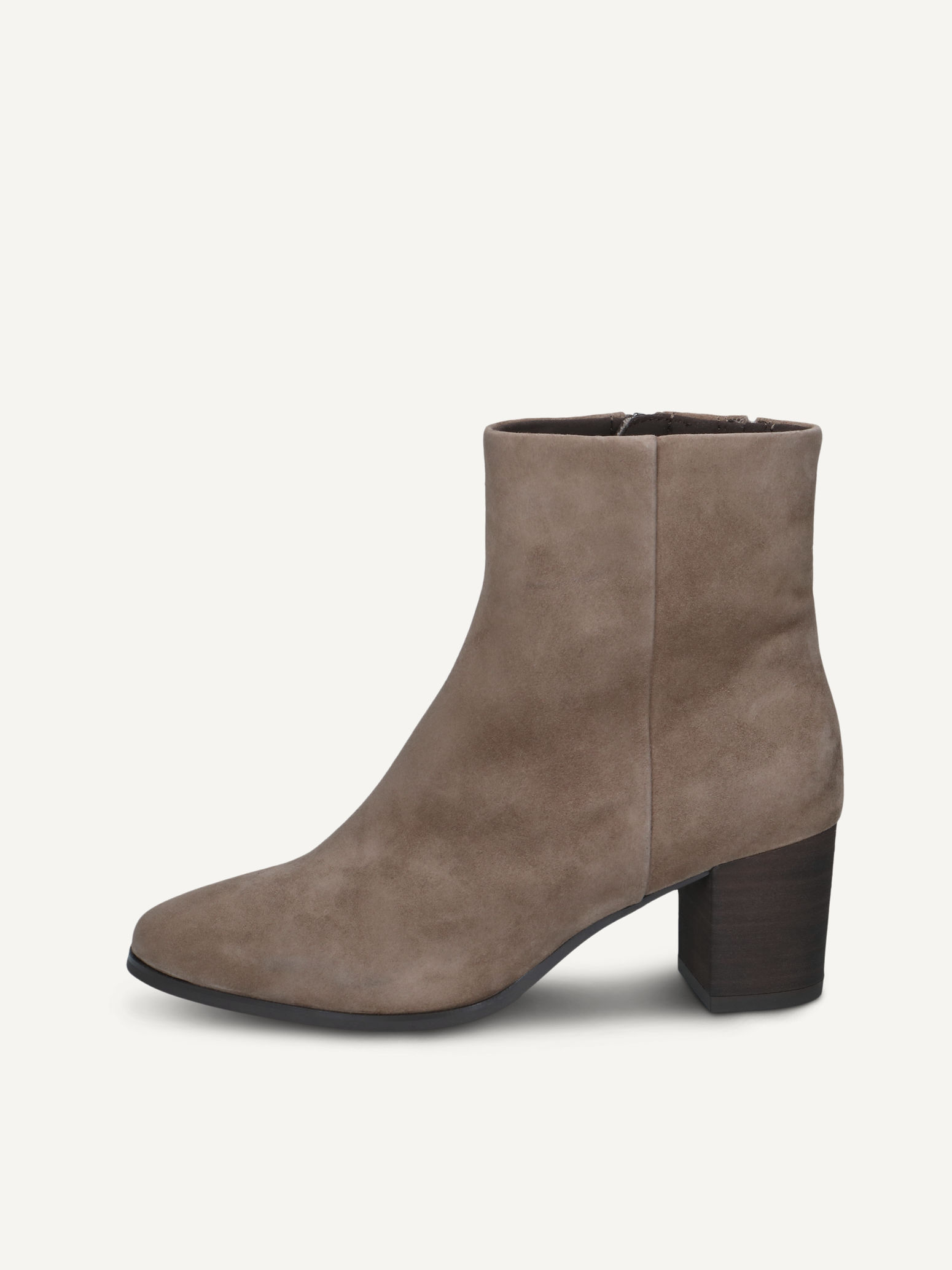 CAPRICE Bottine, marron, en Cuir avec Talon bloc, P.36